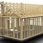 Proiecte cu structură din lemn de tipul timber stud frame